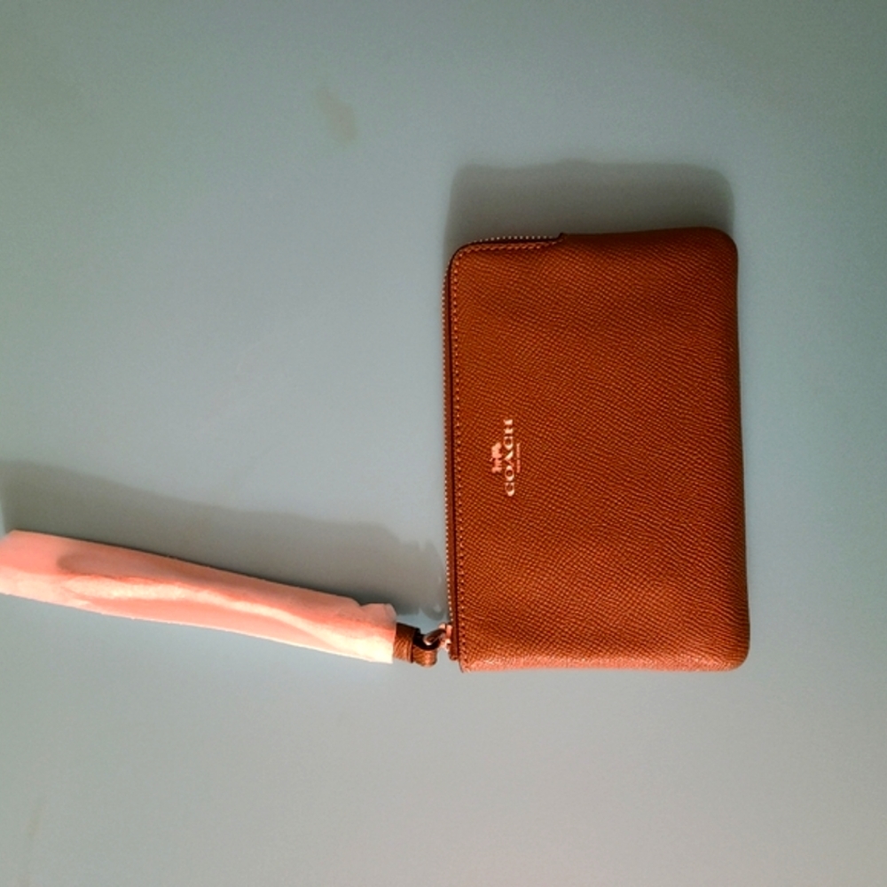 Coach surplus Green wristlet
